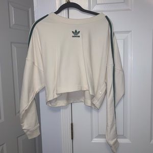 adibreak cropped sweatshirt